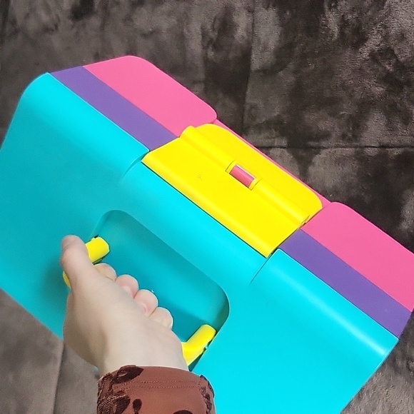 Vintage cosmetic makeup or craft organizer - Picture 5 of 7